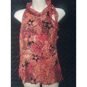 floral top by Eva blue